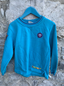Blue sweatshirt    4-5y (104-110cm)