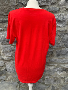 Red Adidas T-shirt   Medium