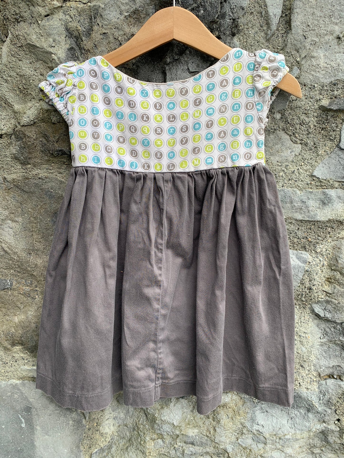 Alphabet dress  18-24m (86-92cm)