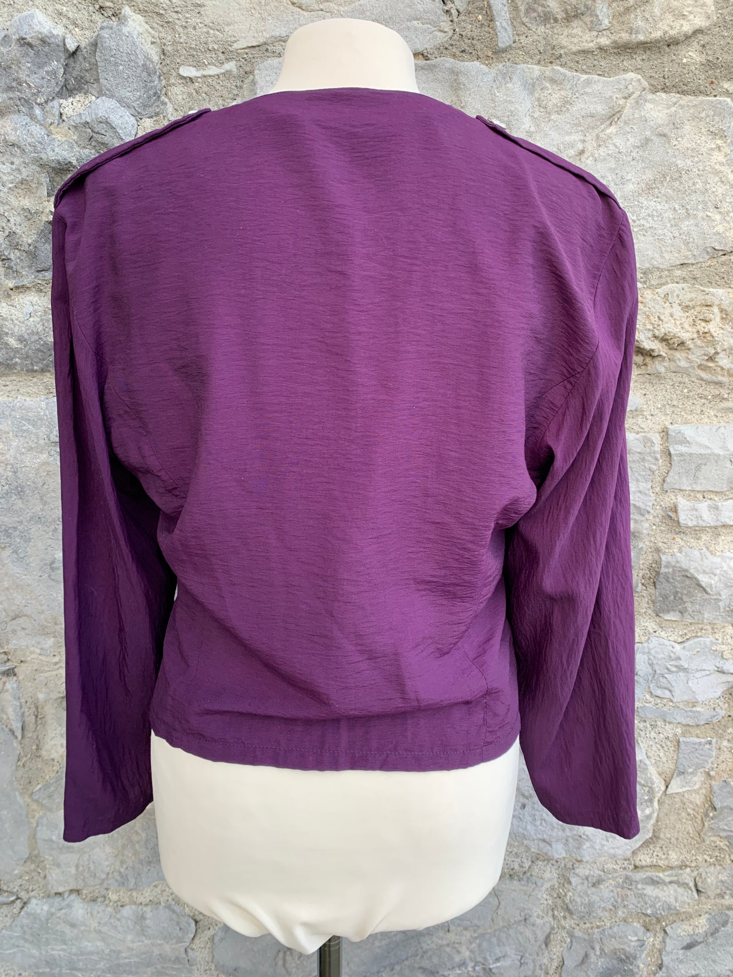 Purple blouse uk 10