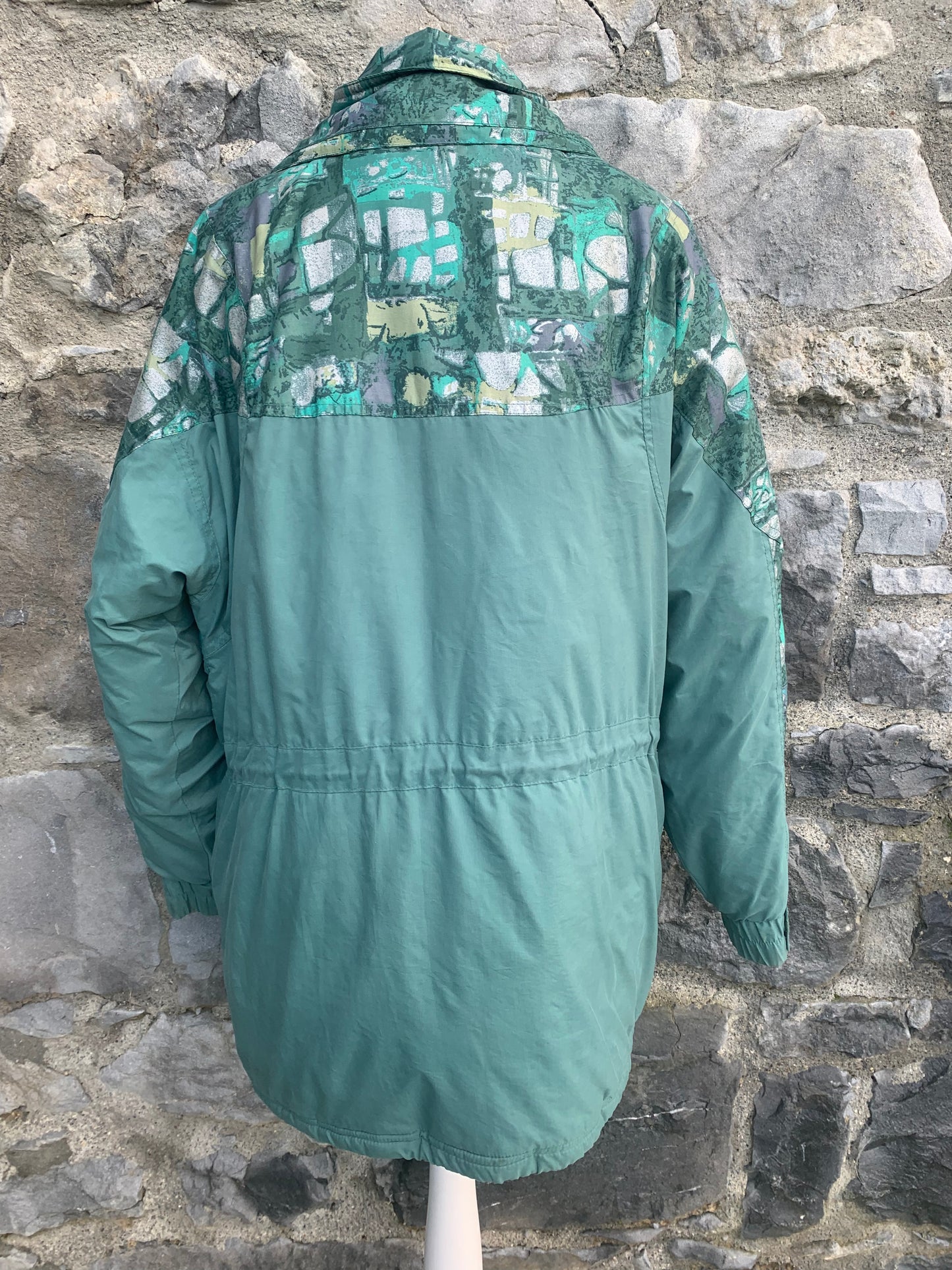 Green ski jacket Medium