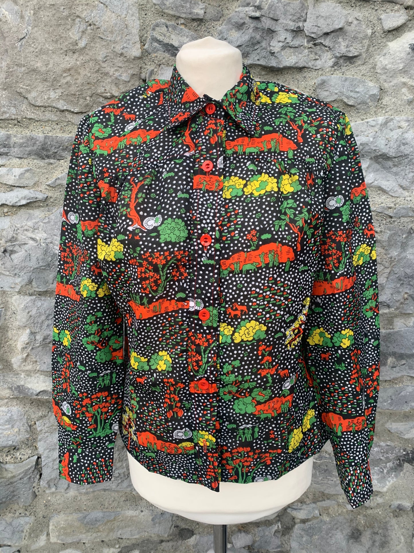 70s fields shirt   uk 10