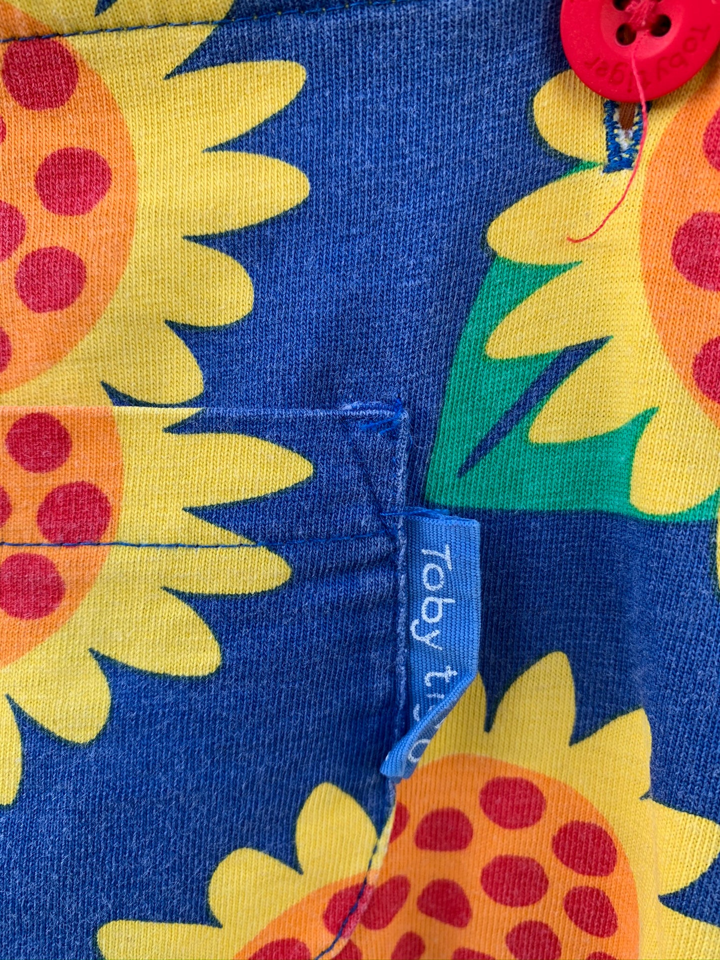 TT shirt sunflower dungarees    1-2y (80-92cm)