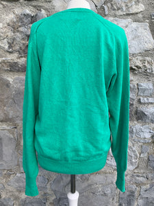 90s green jumper Small