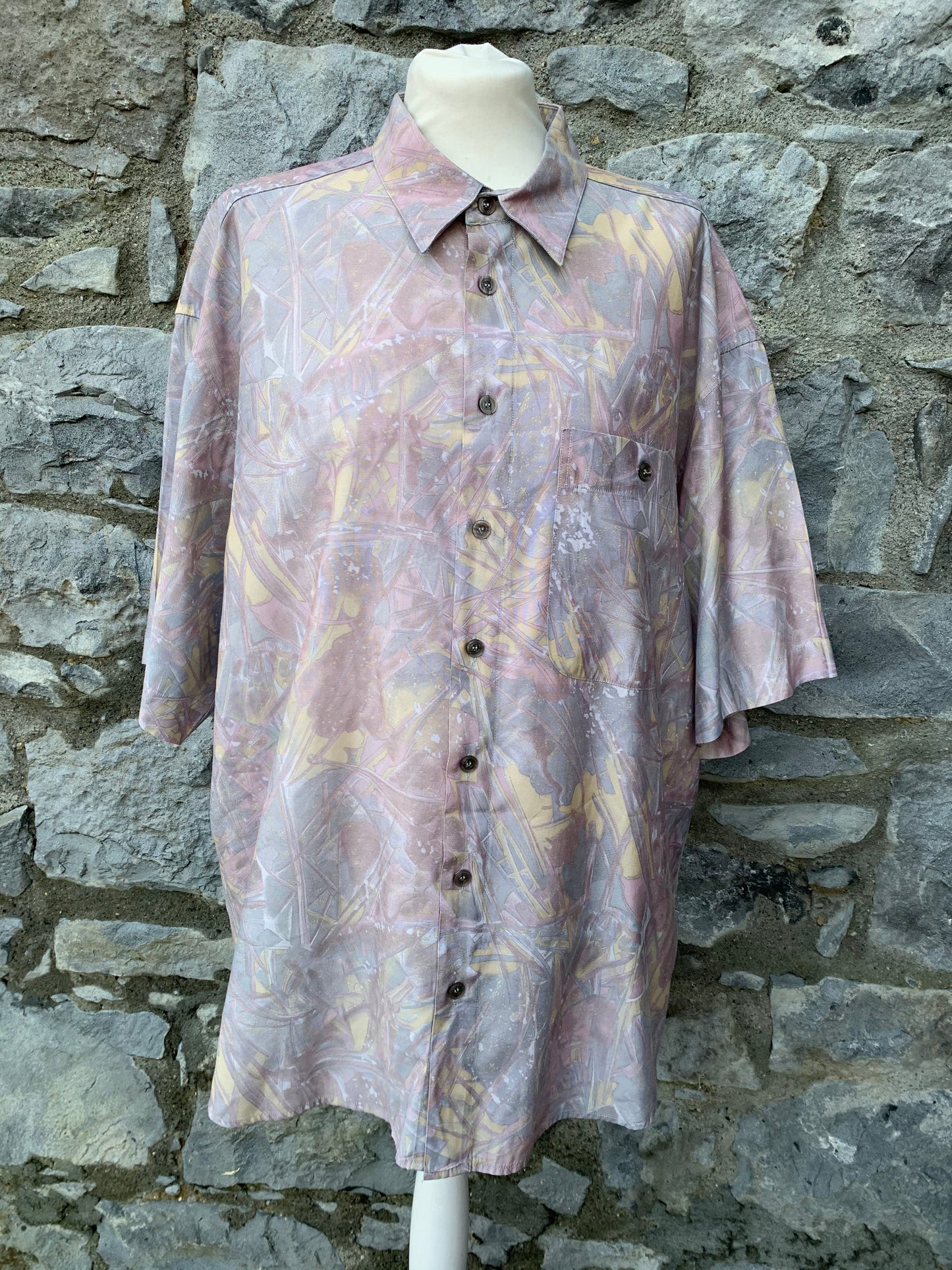 Club D'amingo 80s pastel shirt  XL