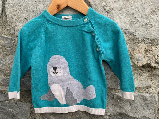 Seal jumper  6-9m (68-74cm)