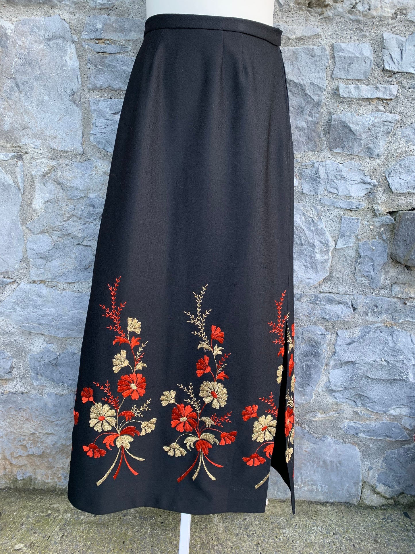 Embroidered maxi skirt  uk 10