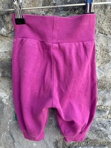 Purple rib pants    0-2m (56cm)
