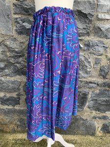 Purple paisley skirt  uk 12