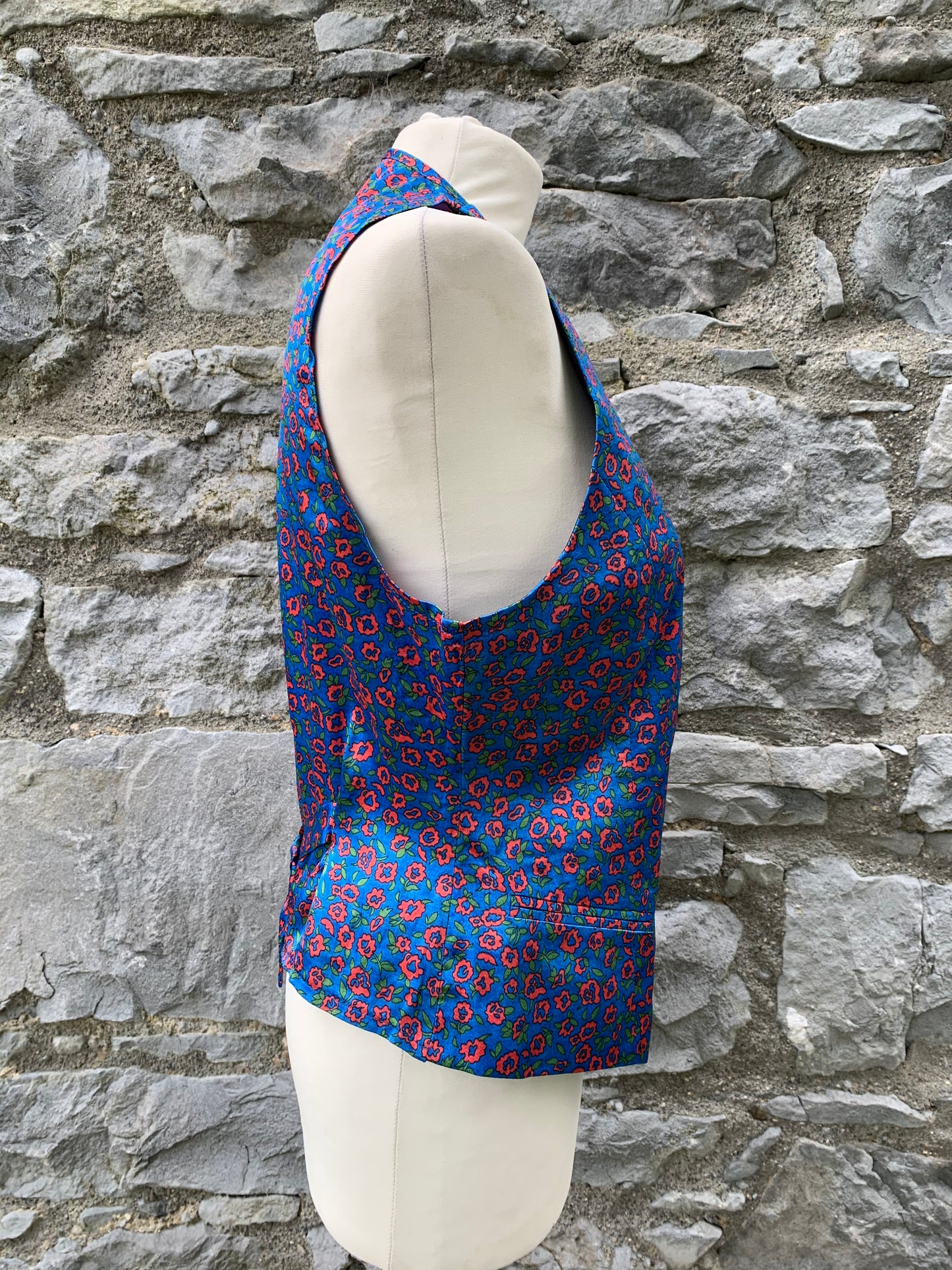 Poppies waistcoat  uk 10-12