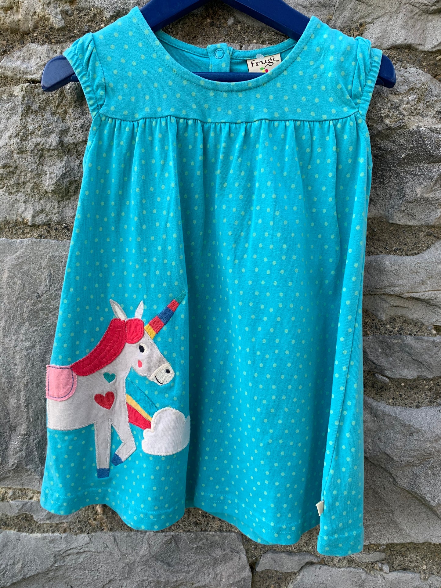 Frugi unicorn pinafore