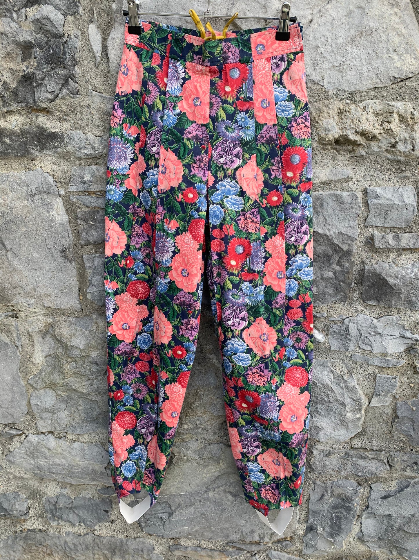 Floral pants   uk 6-8