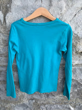 Load image into Gallery viewer, Tribal teal top   5y (110cm)
