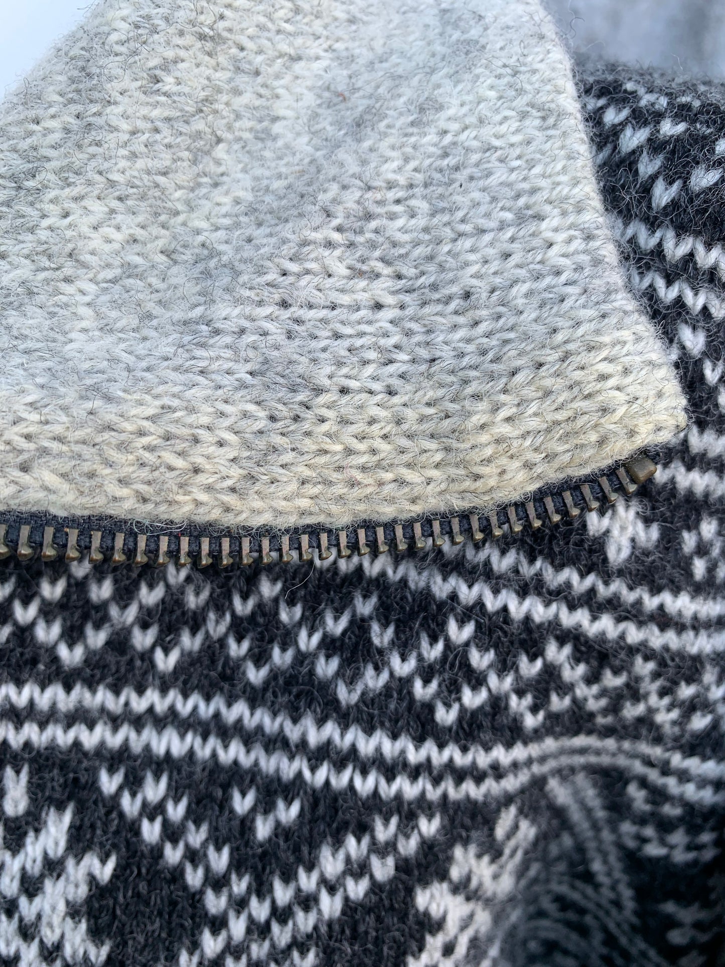 Norwegian print jumper XL