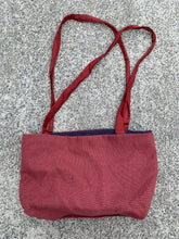 Load image into Gallery viewer, Tweed reversible bag
