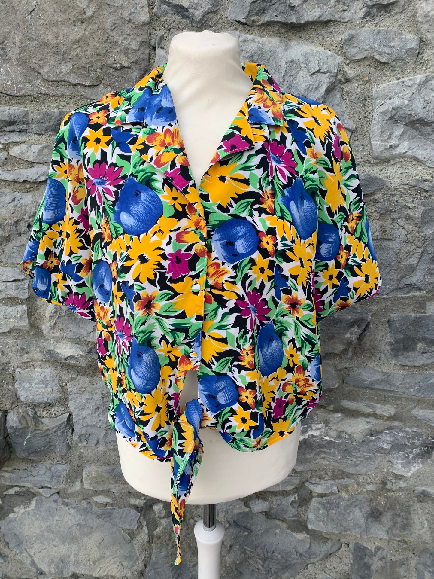 Debenhams big flowers blouse  uk 14-16