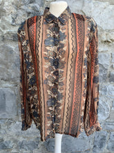 Load image into Gallery viewer, Sheer leaves shirt  uk 14-16

