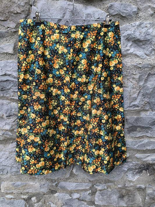 Dinky flowers a-line skirt  uk 16