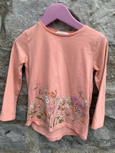 Load image into Gallery viewer, Pink floral top  3-4y (98-104cm)
