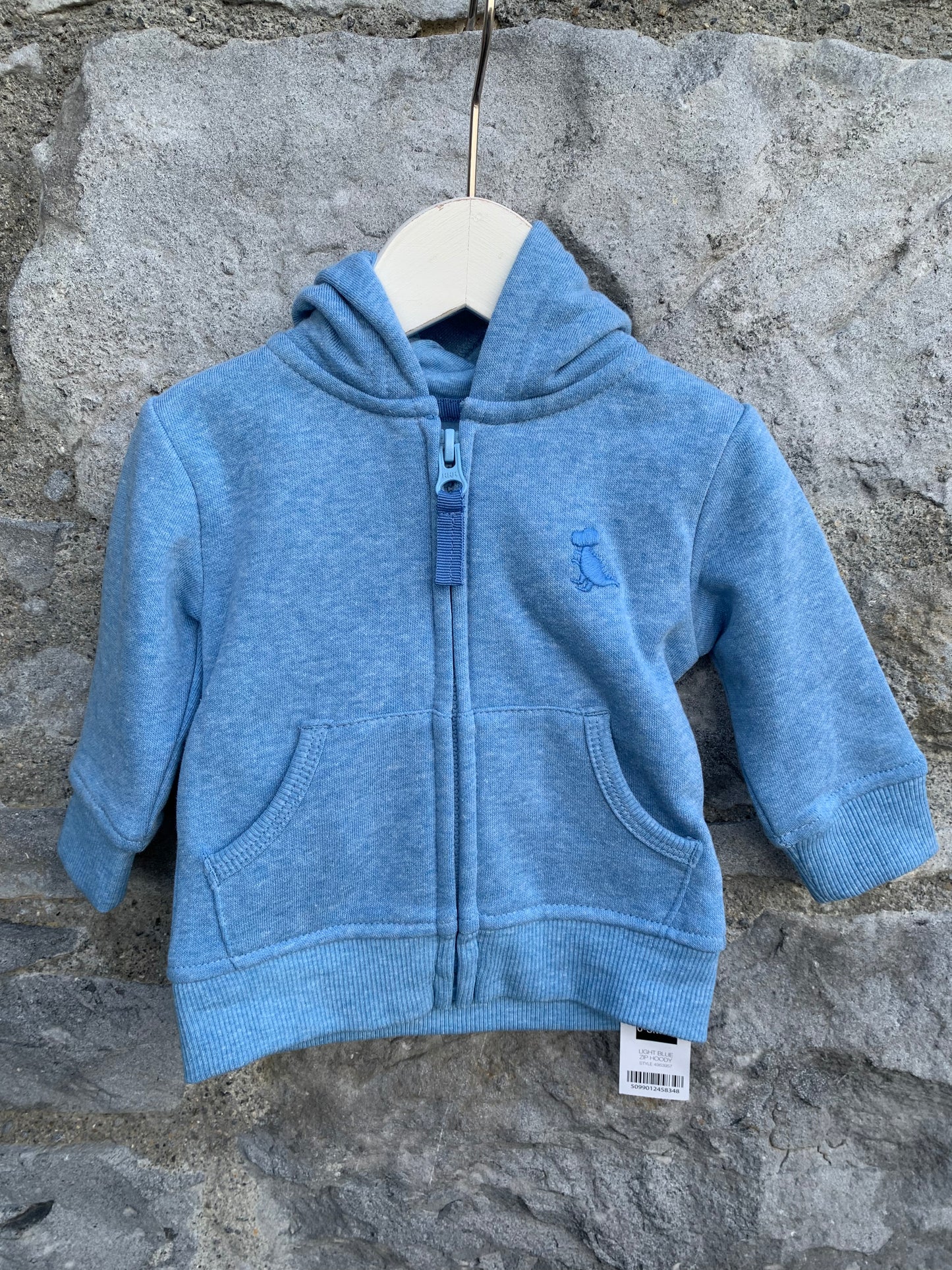 Blue hoodie   0-3m (56-62cm)