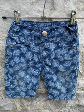 Load image into Gallery viewer, Palm leaves shorts   12-24m (80-92cm)
