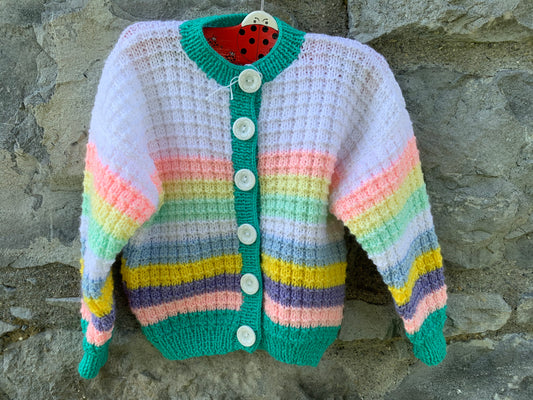 Stripy cardigan    3-4y (98-104cm)