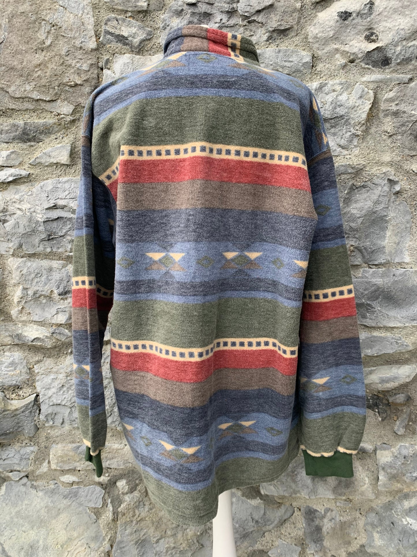 Henry Choice Aztec flannel sweatshirt   Medium