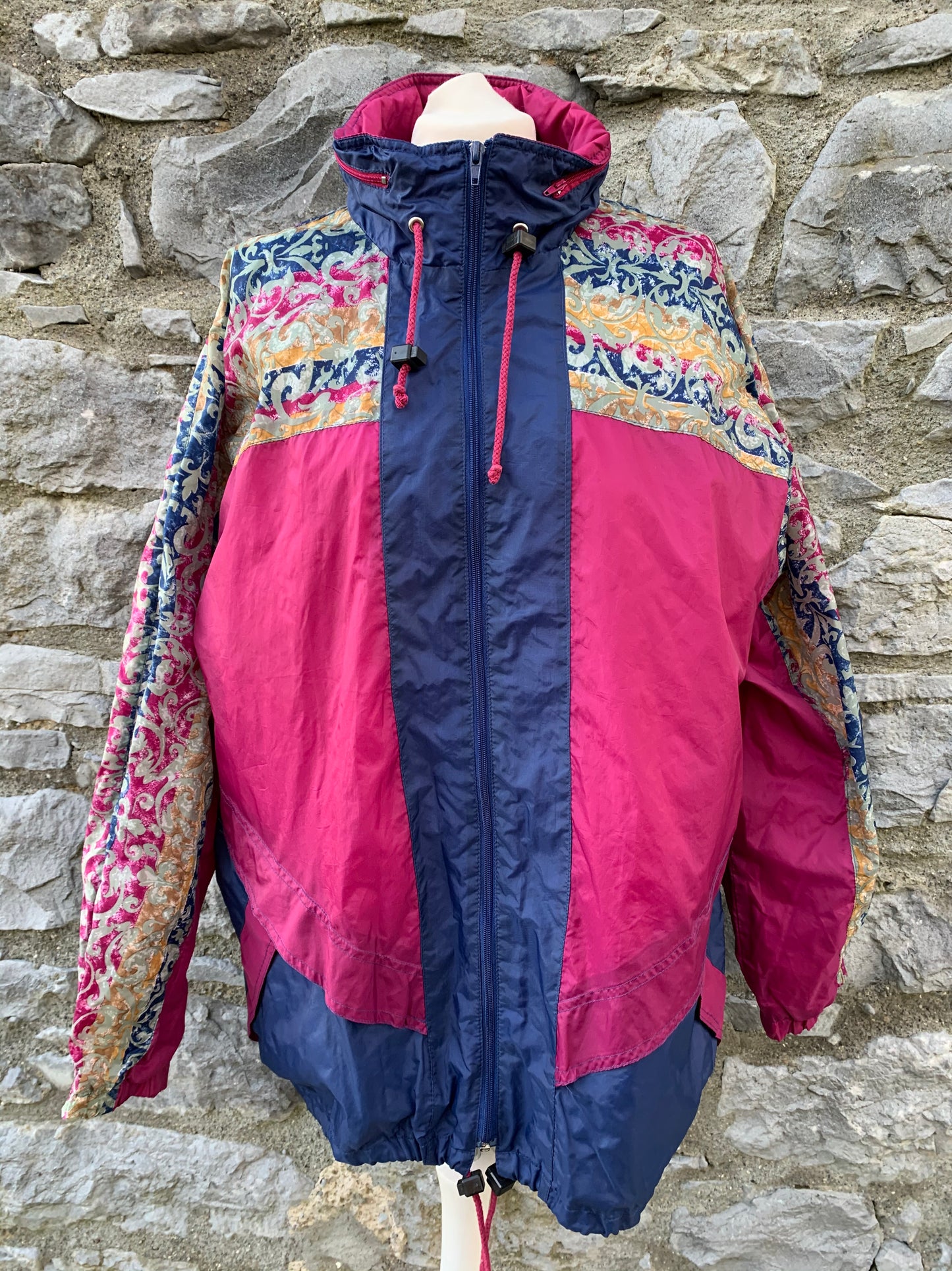 Shamp 80s light rain jacket     uk 14-16