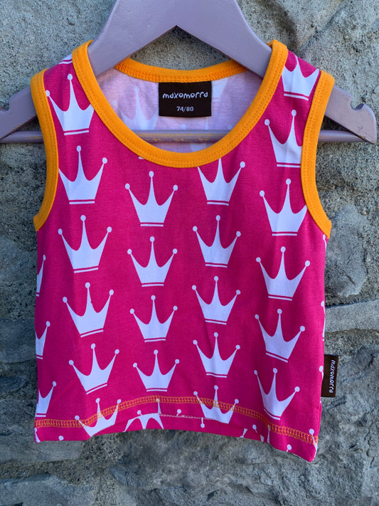 Crowns tank top    6-9m (68-74cm)