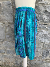 Load image into Gallery viewer, Soon 90s teal shorts   uk 10
