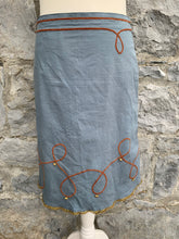 Load image into Gallery viewer, Grey skirt with tiny bells uk 10
