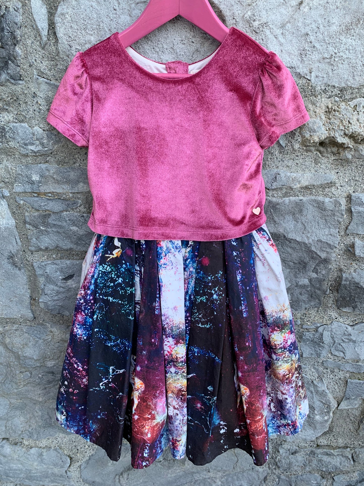 Night forest dress   6y (116cm)