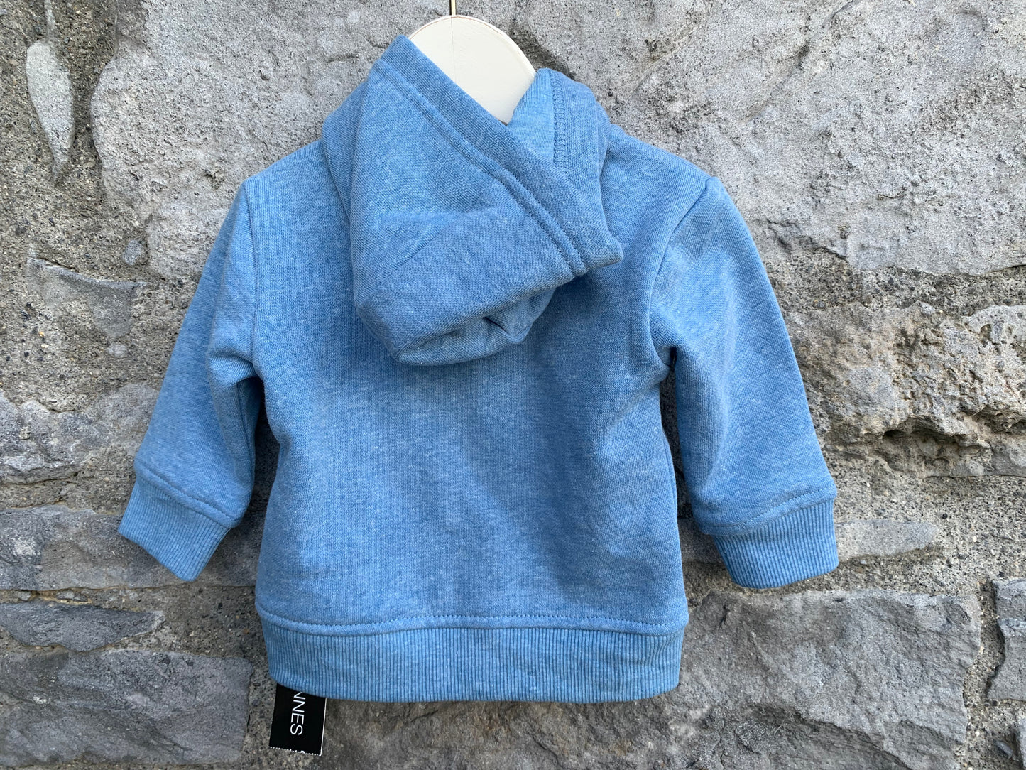 Blue hoodie   0-3m (56-62cm)