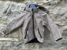 Load image into Gallery viewer, Grey softshell jacket  18-24m (86-92cm)
