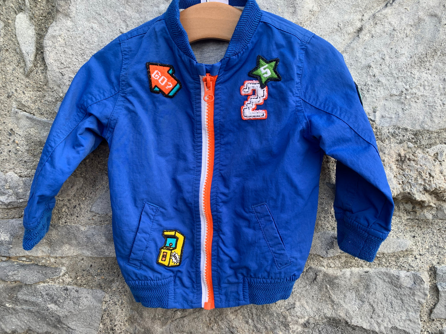 Blue jacket   6-9m (68-74cm)