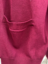 Load image into Gallery viewer, Purple open cardigan  uk 14
