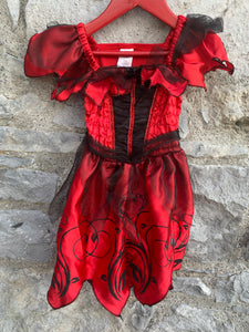 Red dress  2-3y (92-98cm)