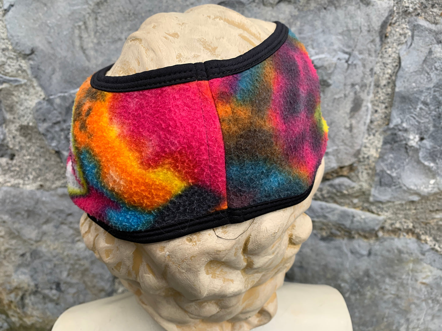 80s fleece headband