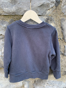 Charcoal sweatshirt   9-12m (74-80cm)
