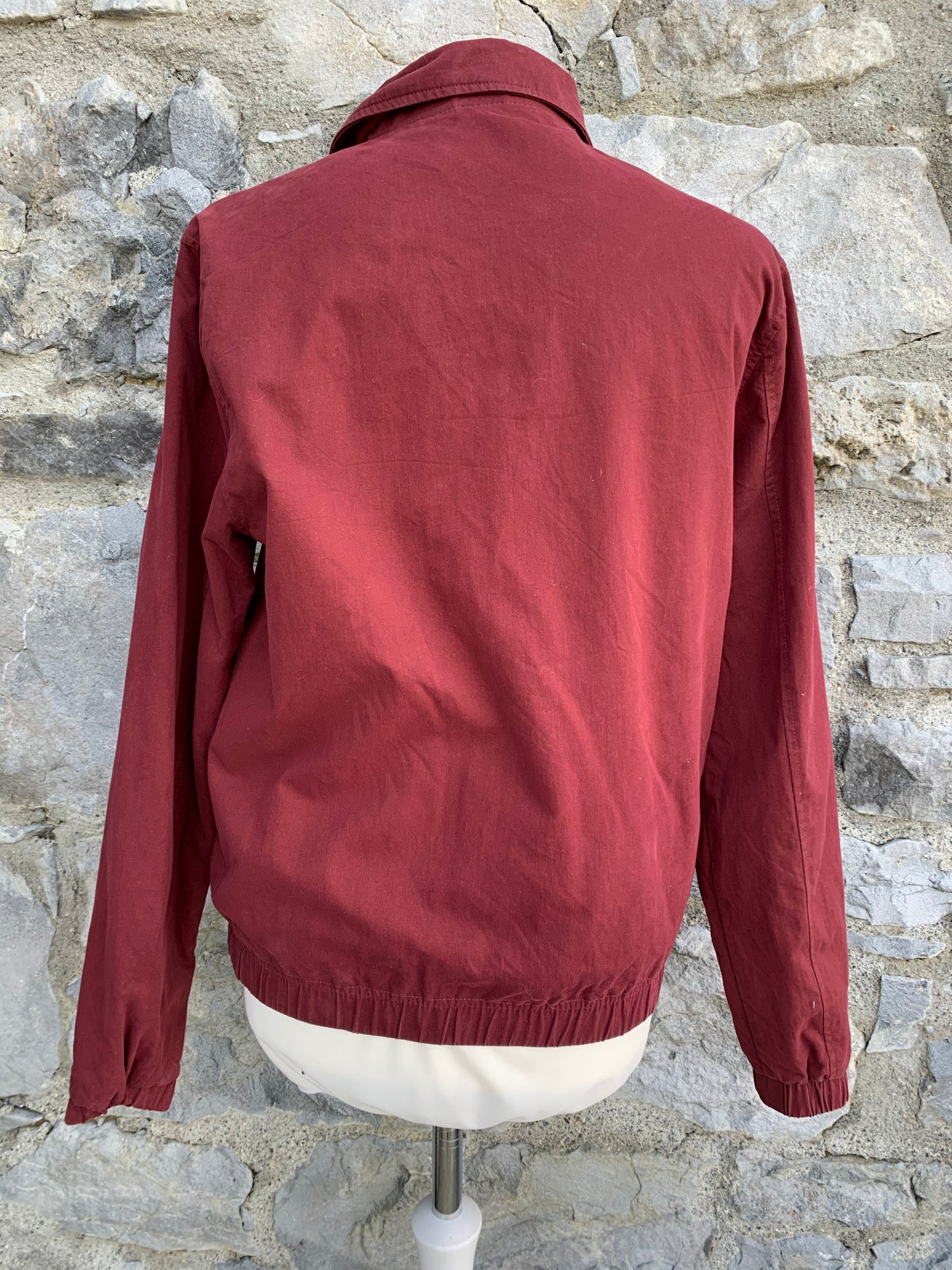 Maroon bomber jacket  Small