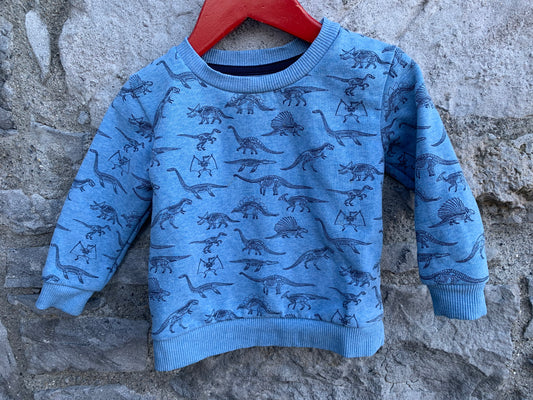 Dinosaurs sweatshirt   6-9m (68-74cm)