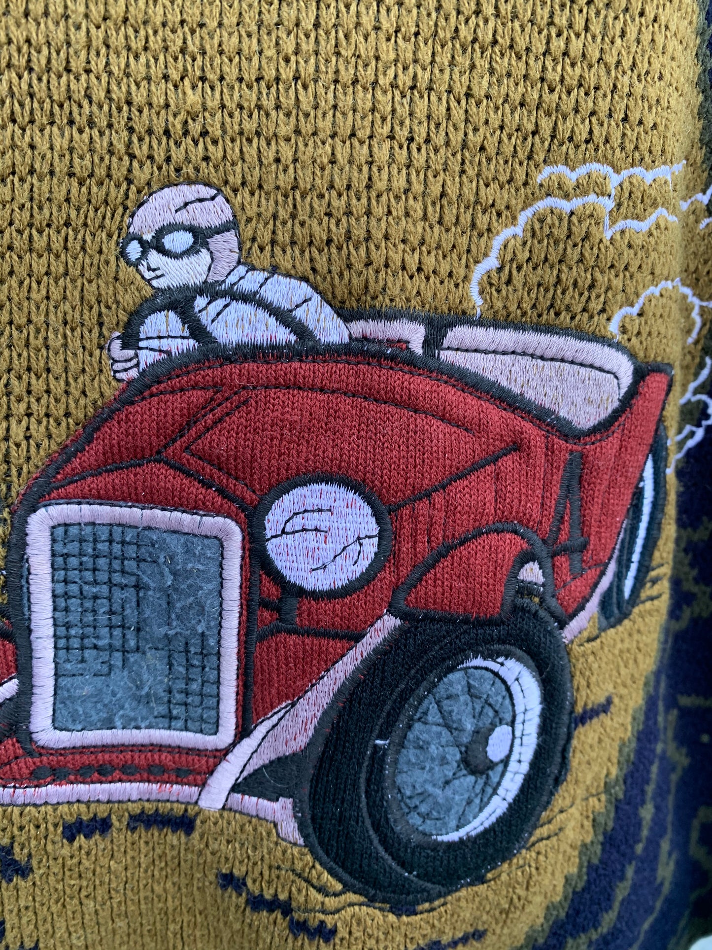 80s automobile jumper   Medium