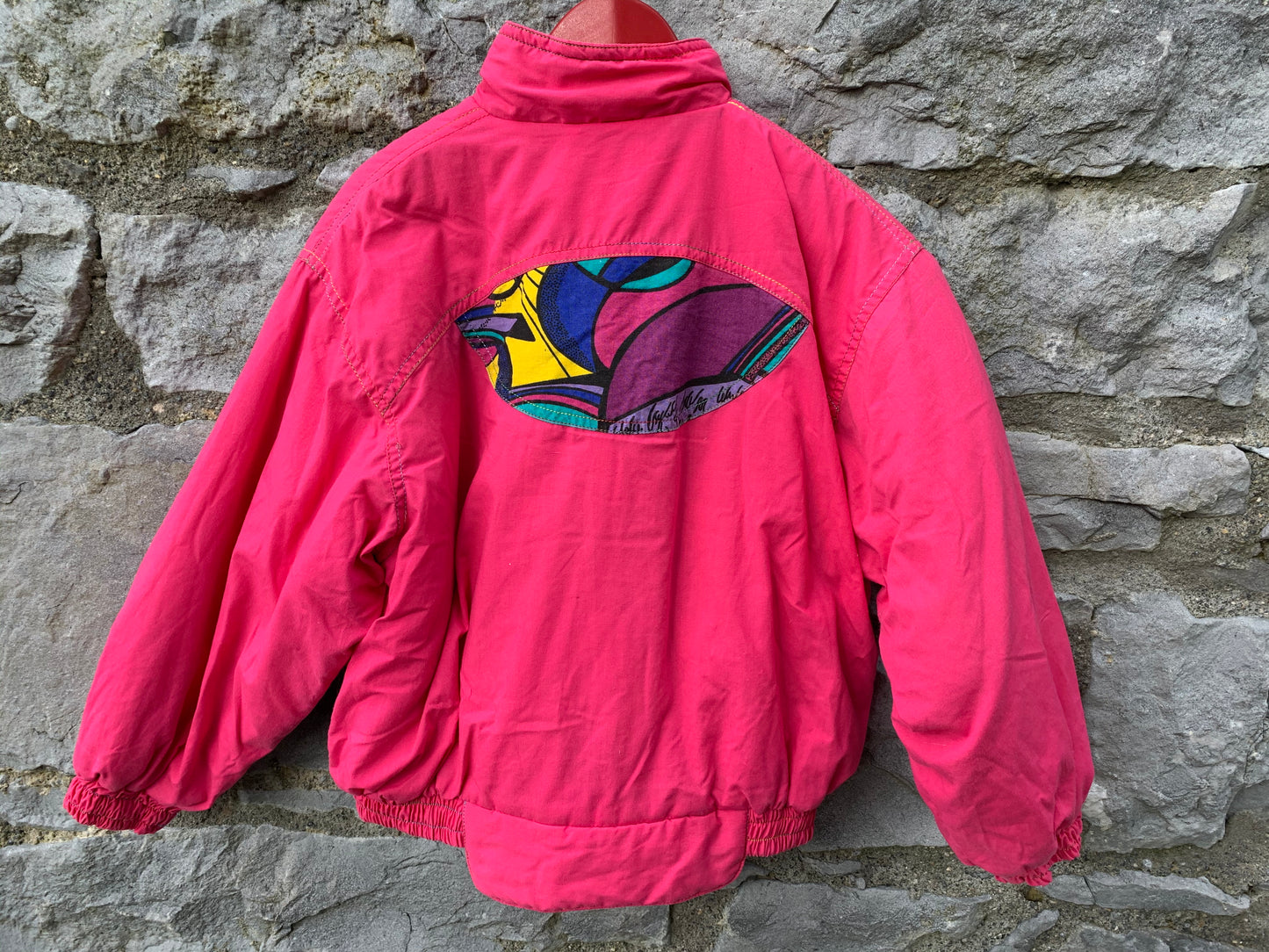 Lollipop 80s pink jacket    7y (122cm)