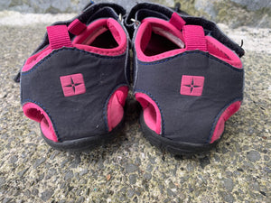 Grey&pink sandals   uk 1 (eu 33)