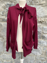 Load image into Gallery viewer, Purple open cardigan  uk 14
