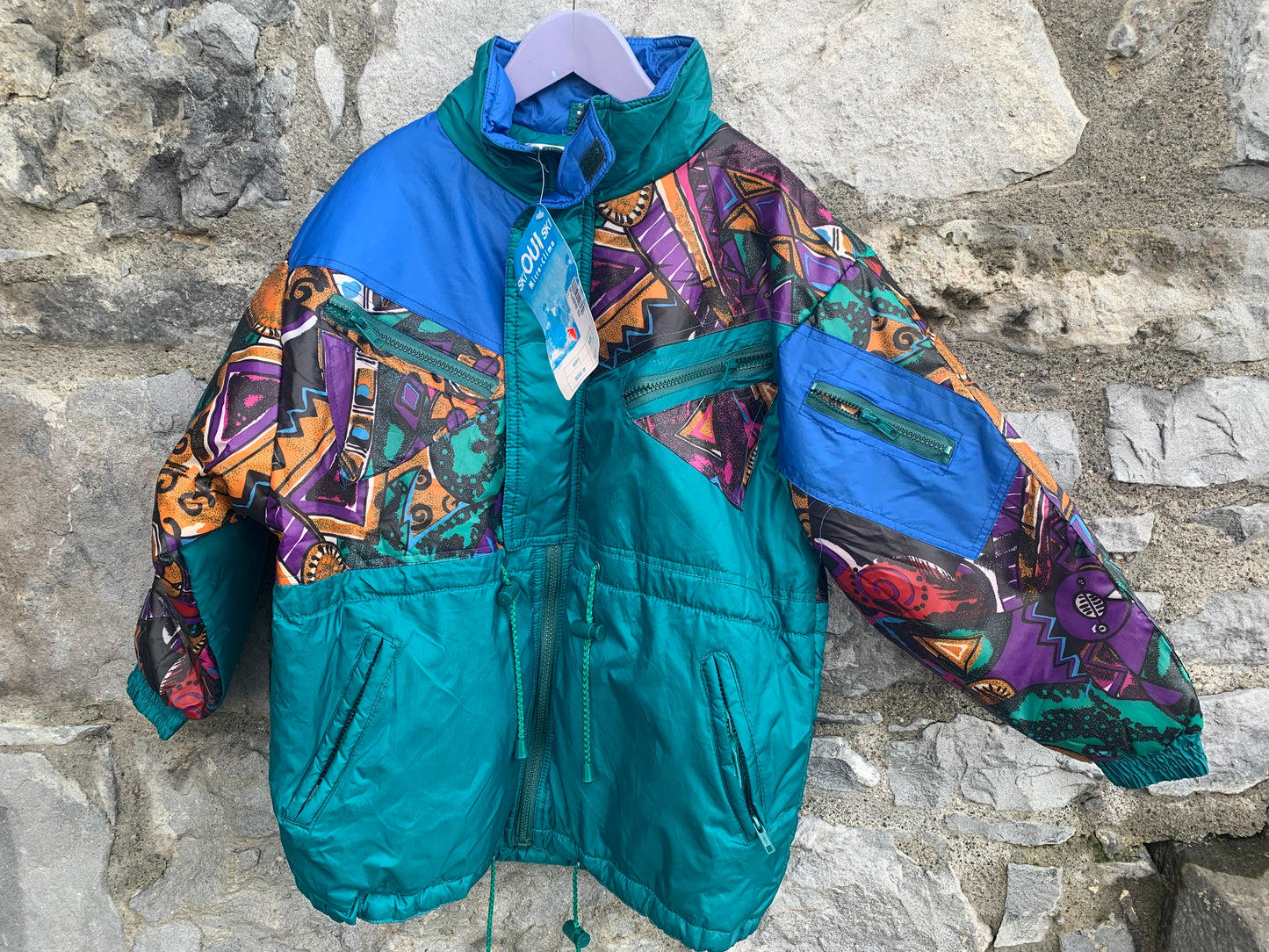 80s ski jacket   9-10y (134-140cm)