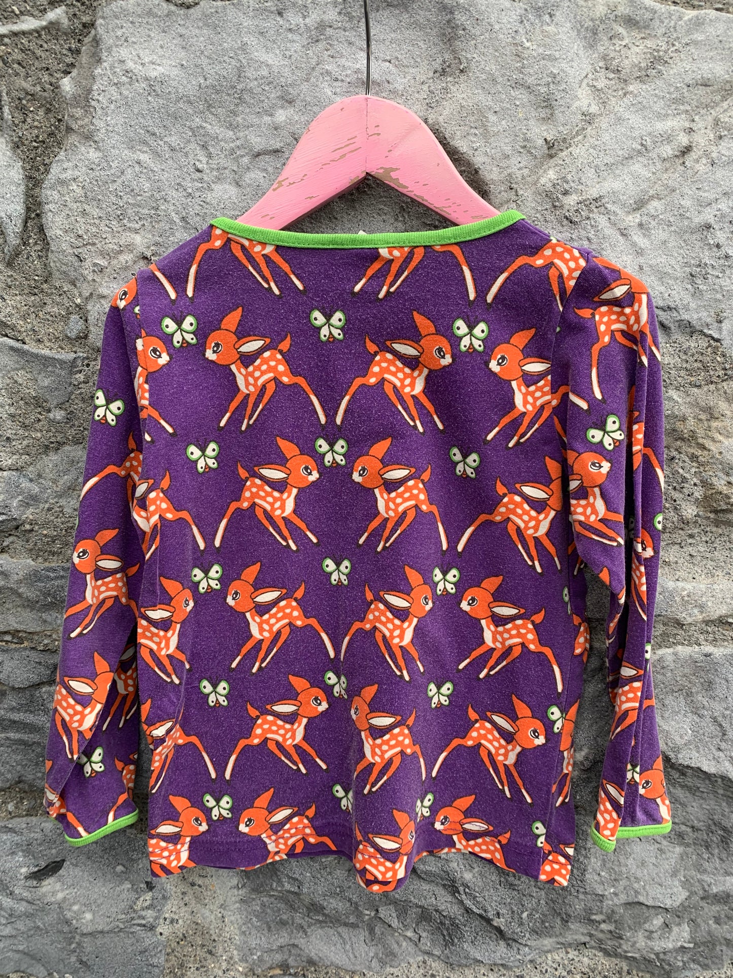 Purple Bambi top  2-3y (92-98cm)