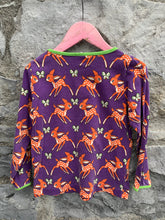 Load image into Gallery viewer, Purple Bambi top  2-3y (92-98cm)
