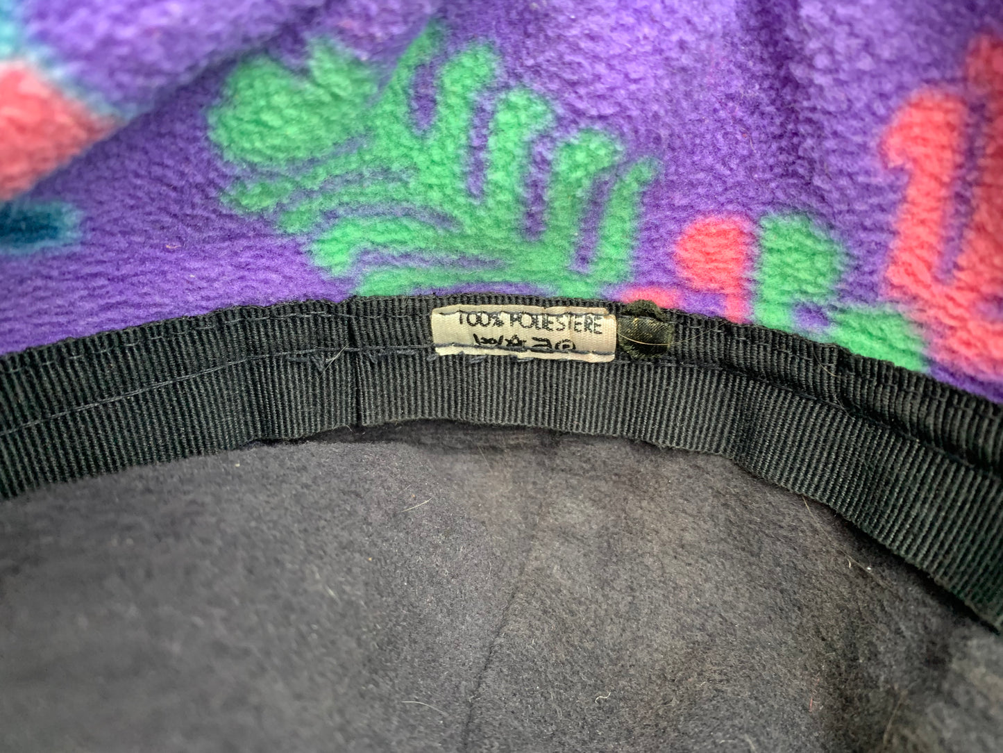 80s fleece cap