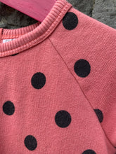 Load image into Gallery viewer, Pink dotty brushed dress   12-18m (80-86cm)
